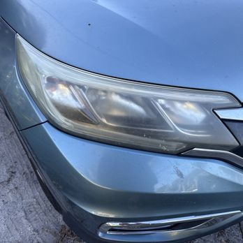 C & D Mobile Detailing - Before Headlight Detailing - Auto Detailing Near Me