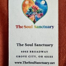The Soul Sanctuary - Business Card