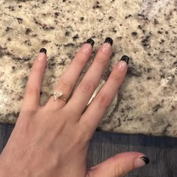 Another great job on some French tips! Another great job on some French tips!