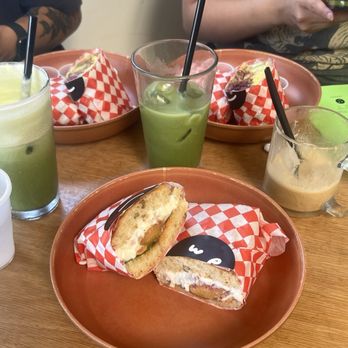 Work in Progress - summer sando (?) seasonal item - Wine Bars Near Me - Costa Mesa, California