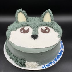 Baskin-Robbins - Winter wolf Birthday Cake!