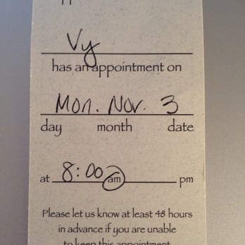 Blom Dental - Reminder card (back) - General Dentistry Near Me - Davis, California Blom Dental - Reminder card (back) - General Dentistry Near Me - Davis, California