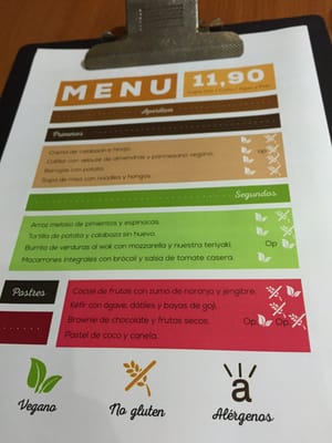 Menu photo 2 La Quinoa Zaragoza, Z