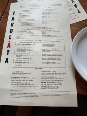 Menu photo 1 Tavolàta Spokane, WA