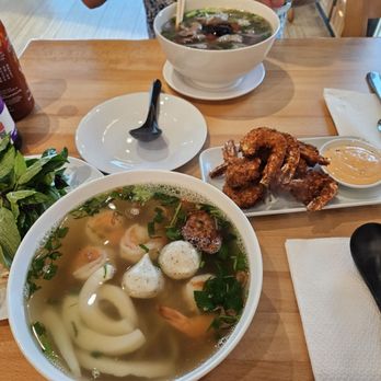 Pho Station - Wow!!   We were passing by and came in.     This is a new restaurant around our house.    Brand new building and the taste is awesome!! - Vietnamese Near Me - Sachse, Texas