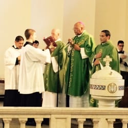 St. Thomas Apostle Catholic Church - Bishop Holley on 9/13/15