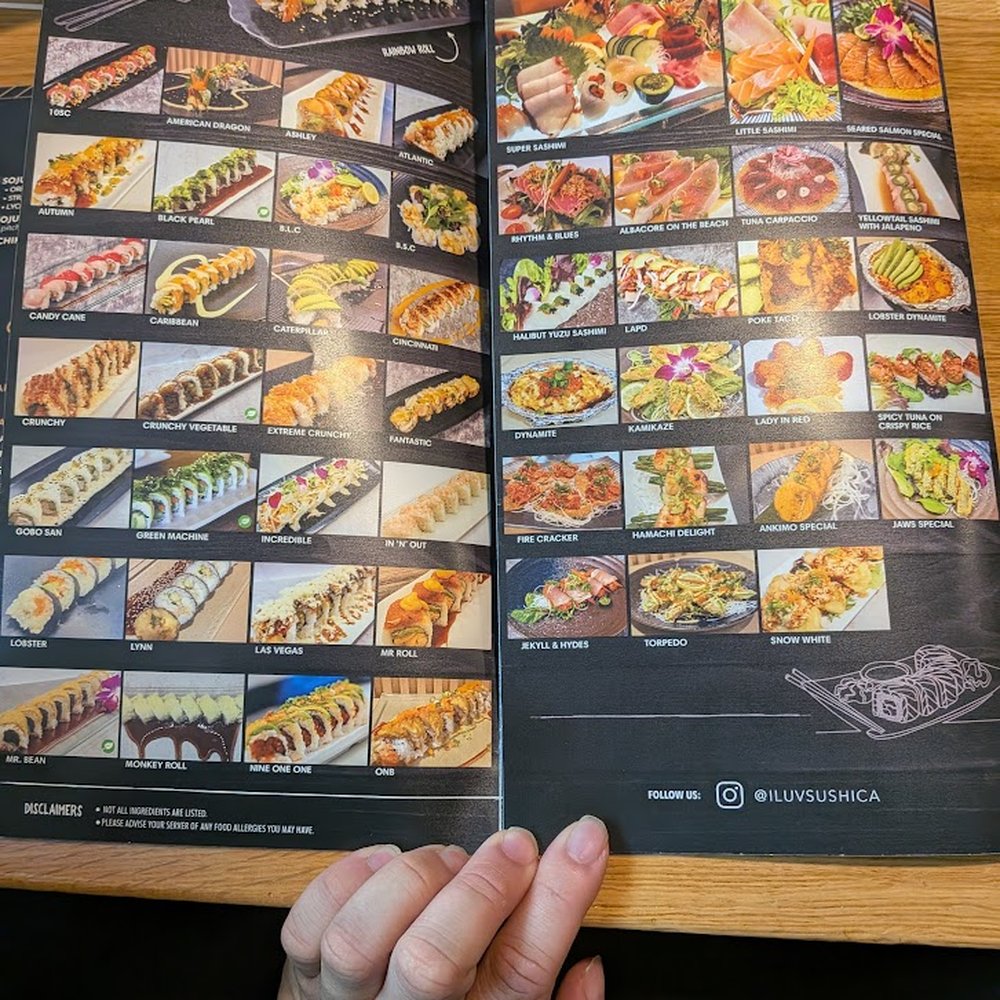 I Luv Sushi Too - Roll Menu - Sushi Bars Near Me - Orange, California