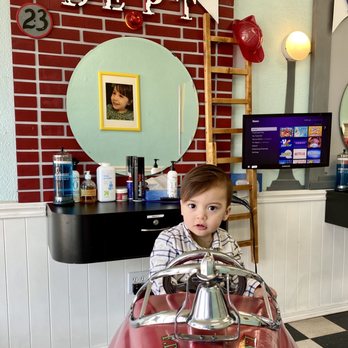 Bubble Cuts - After photo! Taken by Carlos! - Kids Hair Salons Near Me - Los Angeles, California