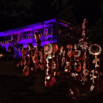 Van Cortlandt Manor - The manor decorated for the annual Blaze. Sept 2017 - Museums Near Me - Croton-on-Hudson, New York