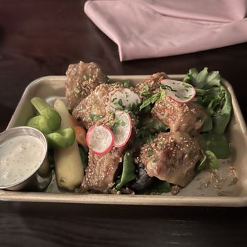 Modern Love Brooklyn - Garlic Parmesan Wings - Vegan Near Me - Brooklyn, New York Modern Love Brooklyn - Garlic Parmesan Wings - Vegan Near Me - Brooklyn, New York