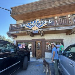 Exterior outside entrance of Breakfast Club - Entrance - Mammoth Lakes, California Exterior outside entrance of Breakfast Club - Entrance - Mammoth Lakes, California