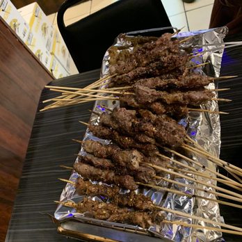 Xin Jiang BBQ - Assorted skewers - Barbeque Near Me - Houston, Texas Xin Jiang BBQ - Assorted skewers - Barbeque Near Me - Houston, Texas