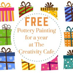 Paint n Brush The Creativity Cafe - Someone is going to win FREE POTTERY PAINTING for 12 MONTHS!!! We are celebrating the end of 2016 and the beginning of 2017.