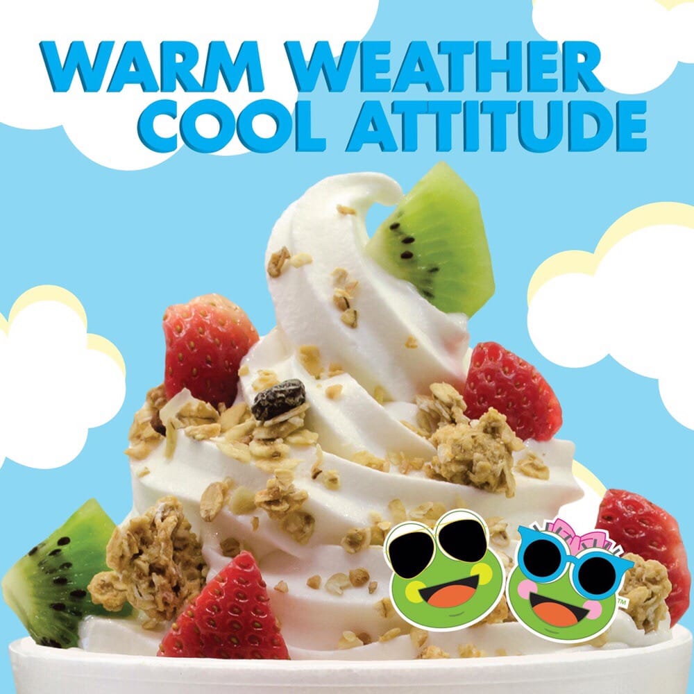Sweet Frog Premium Frozen Yogurt Logo