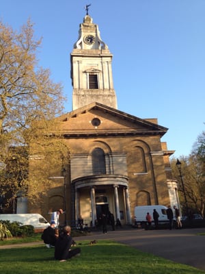 Hackney Church (St John at Hackney) by null