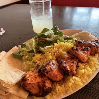 Cafe X2O, Claremont - Chicken Kebab Plate - Lebanese Near Me - Claremont, California