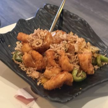 Gu’s Kitchen - Spicy Shrimp with Garlic and Onions - Szechuan Near Me - Chamblee, Georgia