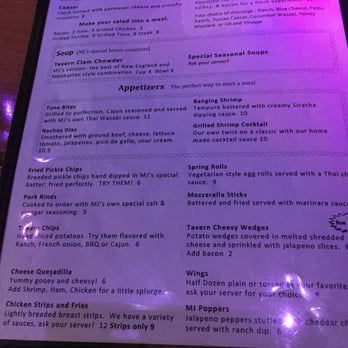 Mj's Tavern - 4pm and after menu - Gay Bars Near Me - Norfolk, Virginia