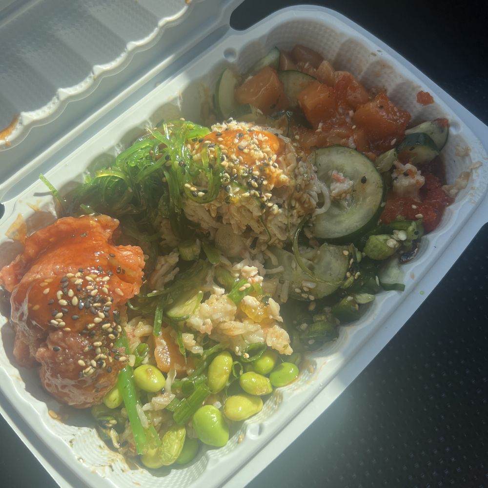 Poke Moki - 3 Scoops Build Your Own Poke Bowl - Poke Near Me - Sun Valley, California Poke Moki - 3 Scoops Build Your Own Poke Bowl - Poke Near Me - Sun Valley, California