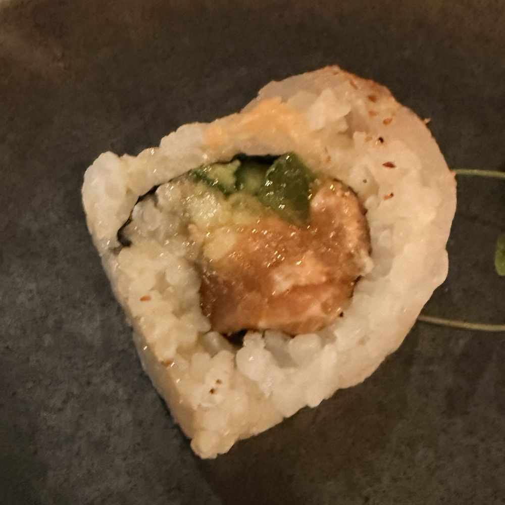 Obon Sushi Bar Ramen - Neo-Genesis salmon roll ($23 for 8 pieces): quite tasty thanks to all the vinegar and spices, but it's mostly rice and very little salmon. - Sushi Bars Near Me - Phoenix, Arizona