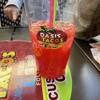 Tacos Oasis - Agua de Sandía - Tacos Near Me - Carlsbad, California Tacos Oasis - Agua de Sandía - Tacos Near Me - Carlsbad, California