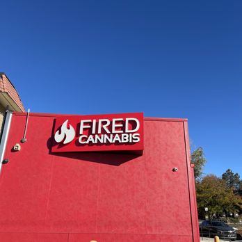 Fired Cannabis - Evans - Fired Dispensary at Evans Ave in Denver, Colorado exterior - Cannabis Dispensaries Near Me - Denver, Colorado