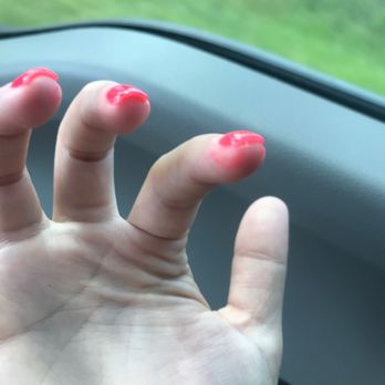 Sassy Nails - Paint on fingertips - Nail Salons Near Me - Macon, Georgia