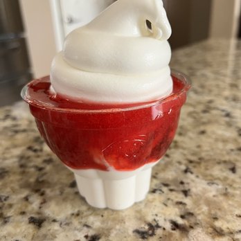 Dairy Queen Store - a cup of whipped cream and strawberries - Ice Cream & Frozen Yogurt Near Me - Marana, Arizona Dairy Queen Store - a cup of whipped cream and strawberries - Ice Cream & Frozen Yogurt Near Me - Marana, Arizona