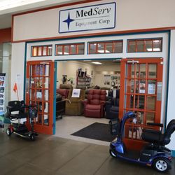 MedServ Equipment Corp - MedServ Equipment Corp Storefront in Lincoln Square Mall, Urbana.