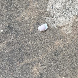 Nail found on the ground Nail found on the ground