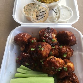 Berbere - buffalo cauliflower - Vegan Near Me - Santa Monica, California Berbere - buffalo cauliflower - Vegan Near Me - Santa Monica, California