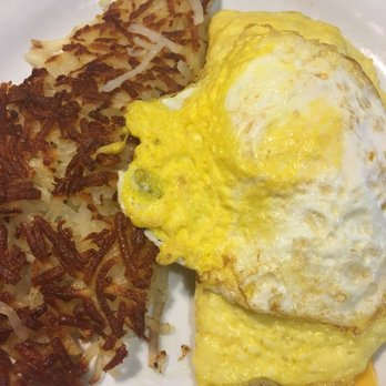 Denny's - Three egg omelet with chopped sausage and bacon filled with cheese. - Diners Near Me - San Bernardino, California Denny's - Three egg omelet with chopped sausage and bacon filled with cheese. - Diners Near Me - San Bernardino, California