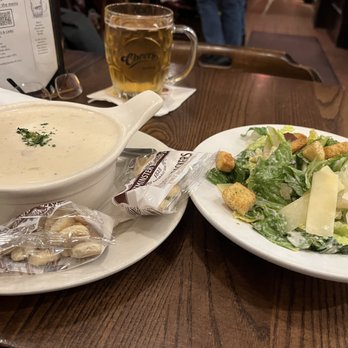 Cheers - My meal was chowder and salad - American Near Me - Boston, Massachusetts Cheers - My meal was chowder and salad - American Near Me - Boston, Massachusetts