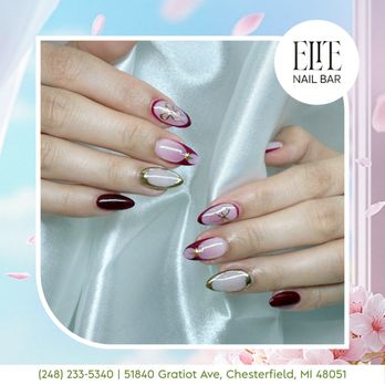 Elite Nail Bar - Crafted, not rushed. When art meets patience, beauty lasts longer. Reserve today. - Nail Salons Near Me - New Baltimore, Michigan Elite Nail Bar - Crafted, not rushed. When art meets patience, beauty lasts longer. Reserve today. - Nail Salons Near Me - New Baltimore, Michigan