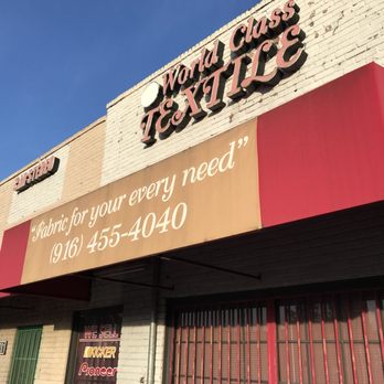 World Class Textile - Here for an event so we went to World Class after reading good reviews. :( - Fabric Stores Near Me - Sacramento, California World Class Textile - Here for an event so we went to World Class after reading good reviews. :( - Fabric Stores Near Me - Sacramento, California