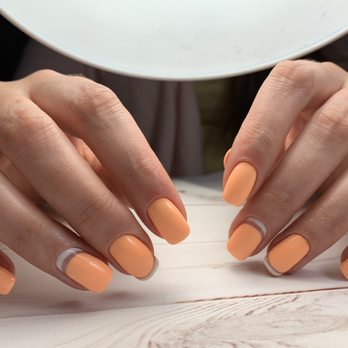 NY Nails - E-file manicure with gel color - Nail Salons Near Me - Calabasas, California NY Nails - E-file manicure with gel color - Nail Salons Near Me - Calabasas, California