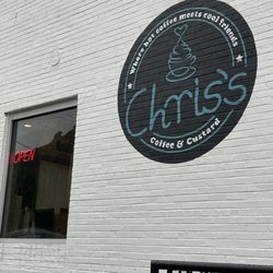 Chris's Coffee & Custard - The tag line ...