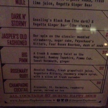 Jasper's Taphouse + Kitchen - The old fashioned was delectable. - New American Near Me - New York, New York Jasper's Taphouse + Kitchen - The old fashioned was delectable. - New American Near Me - New York, New York
