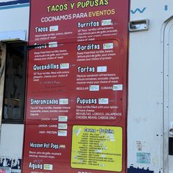 Lobos Tacos y Pupusas - Updated pricing on the menu