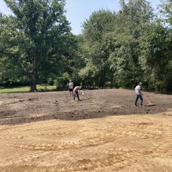 Coen Landscapes - Enormous grading and lawn seeding project