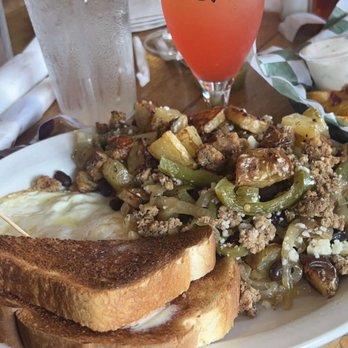 100 Main Restaurant & Bar - Brunch Chorizo Hash Special - American Near Me - Valdese, North Carolina 100 Main Restaurant & Bar - Brunch Chorizo Hash Special - American Near Me - Valdese, North Carolina