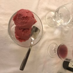 U Locale - The super, complimentary sorbet. Yum.