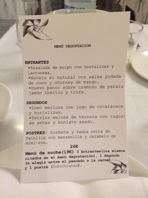 Menu photo 4 Restaurante Blanqueries Valencia, V