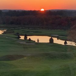 Merrimack Valley Golf Club - Golf course at sunset