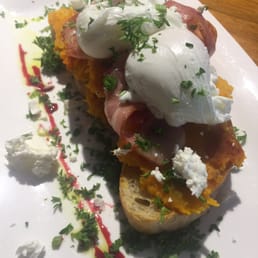 Pumpkin & bacon smash (don't remember what it's called)