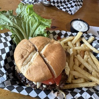 Born In A Barn - Bleu Burger* - American Near Me - Laramie, Wyoming Born In A Barn - Bleu Burger* - American Near Me - Laramie, Wyoming