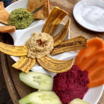 Karla's Restaurant - Hummus Trio - New American Near Me - New Hope, Pennsylvania Karla's Restaurant - Hummus Trio - New American Near Me - New Hope, Pennsylvania