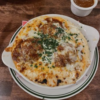 Monty’s Red Sauce - Polenta and meatballs - Italian Near Me - Portland, Oregon Monty’s Red Sauce - Polenta and meatballs - Italian Near Me - Portland, Oregon
