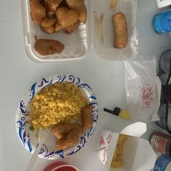 China Wok - "Sweet and sour chicken, fried rice and egg roll"