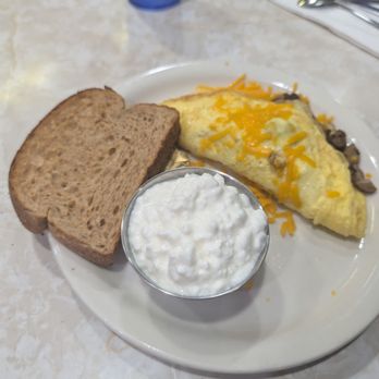 The Coffee Cup - Plain Jane omelette with toast and cottage cheese - Diners Near Me - Boulder City, Nevada The Coffee Cup - Plain Jane omelette with toast and cottage cheese - Diners Near Me - Boulder City, Nevada